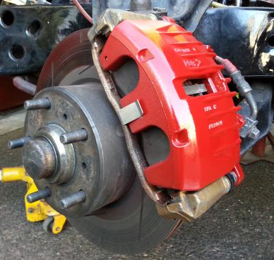 VT Calliper on HQ Disc Assembly